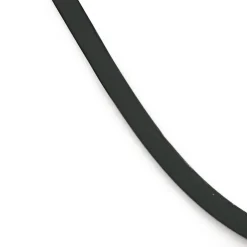 Prouds Necklaces>50Cm Black Neoprene Cord With 9Ct Gold Clasp