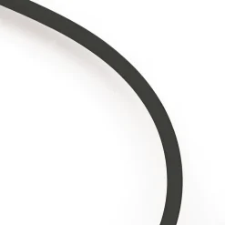 Prouds Necklaces>45Cm Black Neoprene Cord With 9Ct Gold Clasp