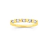 Prouds Rings>9Ct Diamond Hugs And Kisses Band