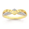 Prouds Rings>9Ct Diamond "I Love You" Ring