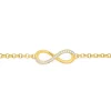 Prouds Bracelets>9Ct Diamond Infinity Bracelet Tdw=.15Ct