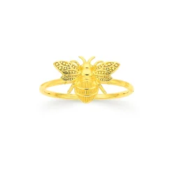 Prouds Rings>9Ct Gold Bumble Bee Dress Ring