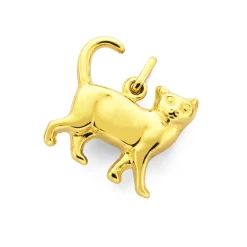 Prouds Charms>9Ct Gold Cat Charm