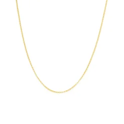 Prouds Necklaces>9Ct Gold 45Cm Fine Belcher Chain
