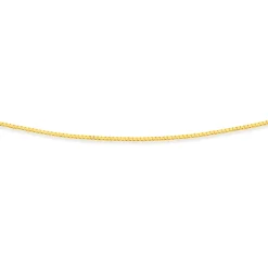 Prouds Necklaces>9Ct Gold 42Cm Solid Box Chain