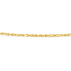 Prouds Necklaces>9Ct Gold 45Cm Solid Criss Cross Chain