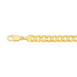 Prouds Bracelets>9Ct Gold 21Cm Solid Curb Bracelet