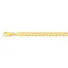 Prouds Bracelets>9Ct Gold 20.5Cm Solid Curb Bracelet
