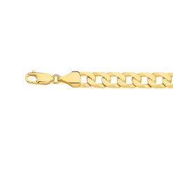 Prouds Bracelets>9Ct Gold 20Cm Solid Curb Bracelet