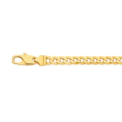 Prouds Bracelets>9Ct Gold 20Cm Solid Curb Bracelet