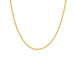 Prouds Necklaces>9Ct Gold 45Cm Solid Curb Chain