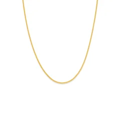 Prouds Necklaces>9Ct Gold 45Cm Solid Curb Chain