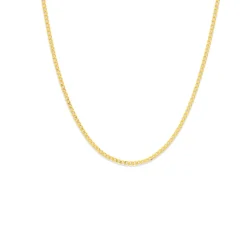 Prouds Necklaces>9Ct Gold 45Cm Solid Curb Chain
