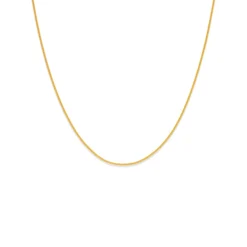 Prouds Necklaces>9Ct Gold 45Cm Solid Curb Chain