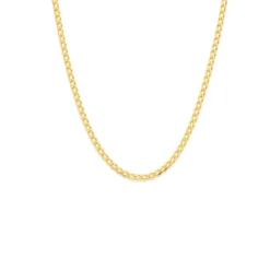 Prouds Necklaces>9Ct Gold 45Cm Solid Curb Chain