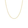 Prouds Necklaces>9Ct Gold 45Cm Solid Figaro 1+1 Chain
