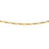 Prouds Necklaces>9Ct Gold 45Cm Solid Figaro 3+1 Chain