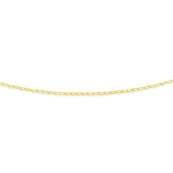 Prouds Necklaces>9Ct Gold 42Cm Solid Open Curb Chain