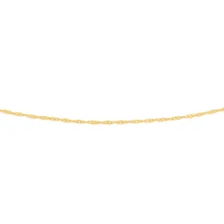 Prouds Necklaces>9Ct Gold 42Cm Solid Singapore Chain