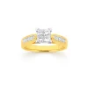 Prouds Rings>18Ct Gold Diamond Engagement Ring
