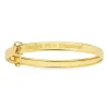 Prouds Bangles>9Ct Gold 40Mm 'Baby's First Diamond' Diamond-Set Bangle