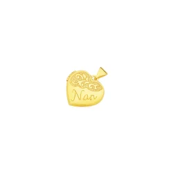 Prouds Pendants>9Ct Gold 15Mm 'Nan' Heart Locket
