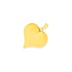 Prouds Pendants>9Ct Gold 20Mm Puff Heart Pendant
