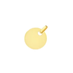 Prouds Pendants>9Ct Gold 16Mm Round Disc Pendant