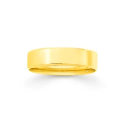 Prouds Rings>9Ct Gold 6Mm Wedding Band Size Z