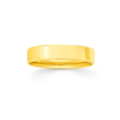 Prouds Rings>9Ct Gold 5Mm Wedding Band Size W
