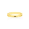 Prouds Rings>9Ct Gold 2.5Mm Width Flat Soft Edge Wedding Band