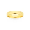 Prouds Rings>9Ct Gold 4.5Mm Width Round Bevelled Edge Wedding Band