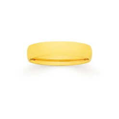 Prouds Rings>9Ct Gold 4.5Mm Width Wedding Band