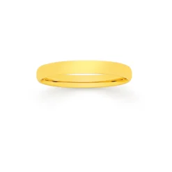 Prouds Rings>9Ct Gold 2.5Mm Width Wedding Band