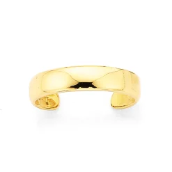 Prouds Body Jewellery>9Ct Gold Plain Toe Ring