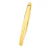 Prouds Bangles>9Ct Gold 4X65Mm Solid Oval Bangle