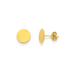 Prouds Earrings>9Ct 8Mm Disc Stud Earrings