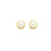 Prouds Earrings>9Ct 5.5Mm Freshwater Pearl Studs In White