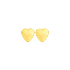 Prouds Earrings>9Ct 6Mm Heart Stud Earrings