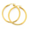 Prouds Earrings>9Ct 30Mm Polished Hoop Earrings
