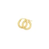 Prouds Earrings>9Ct 10Mm Polished Hoops