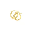 Prouds Earrings>9Ct 10Mm Twist Hoop Earrings