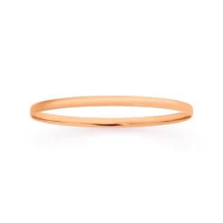 Prouds Bangles>9Ct Rose Gold 65Mm Solid Comfort Bangle