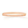 Prouds Bangles>9Ct Rose Gold 65Mm Solid Half Round Bangle