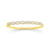 Prouds Bangles>9Ct Two Tone Gold 60Mm Bangle