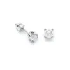 Prouds Earrings>18Ct White Gold Diamond Studs