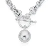 Prouds Necklaces>Silver Belcher Fob Necklace