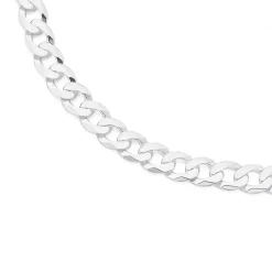 Prouds Necklaces>Silver 50Cm Cuban Curb Chain