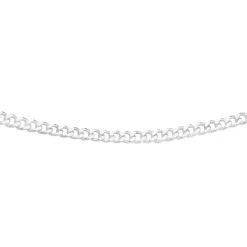 Prouds Necklaces>Silver 50Cm Curb Chain