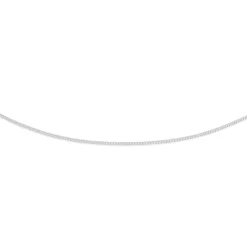 Prouds Necklaces>Silver 50Cm Curb Chain